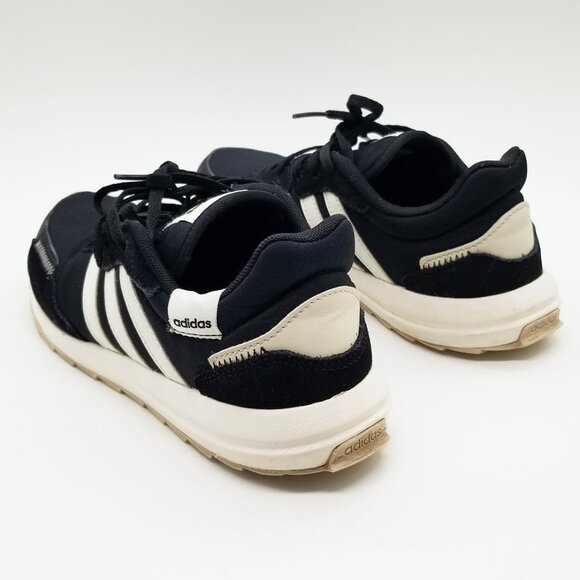 Adidas Women's Retrorun Running Sneakers from Finish Line Size 6 Black Comfort - Picture 5 of 16